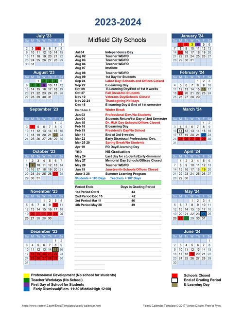  Calendar