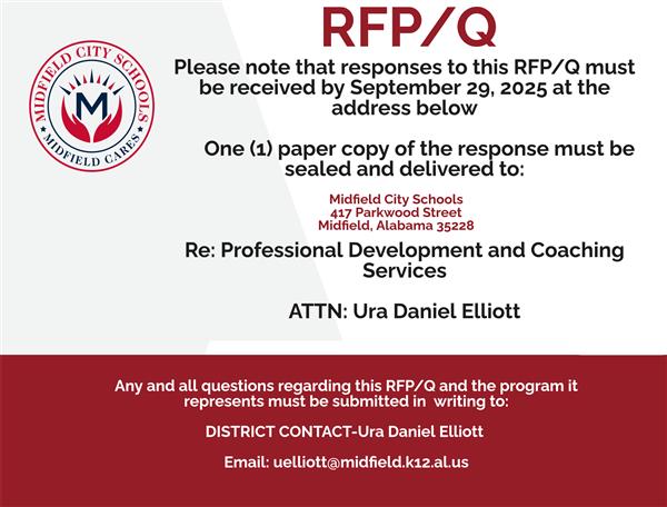  Professional Development RFP
